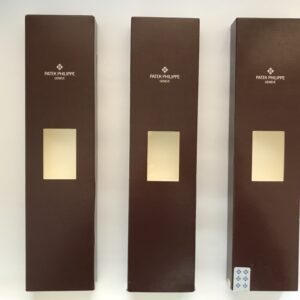 Многоженство Кутия за Пътуване за Часовници Patek Philippe (Lot of 3)