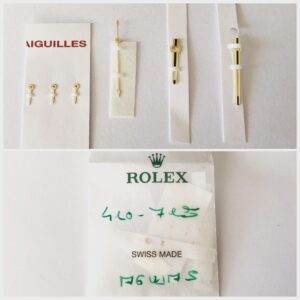 Нови Комплекти Ръце за Rolex Daytona 116503, Сини Луминисцентни