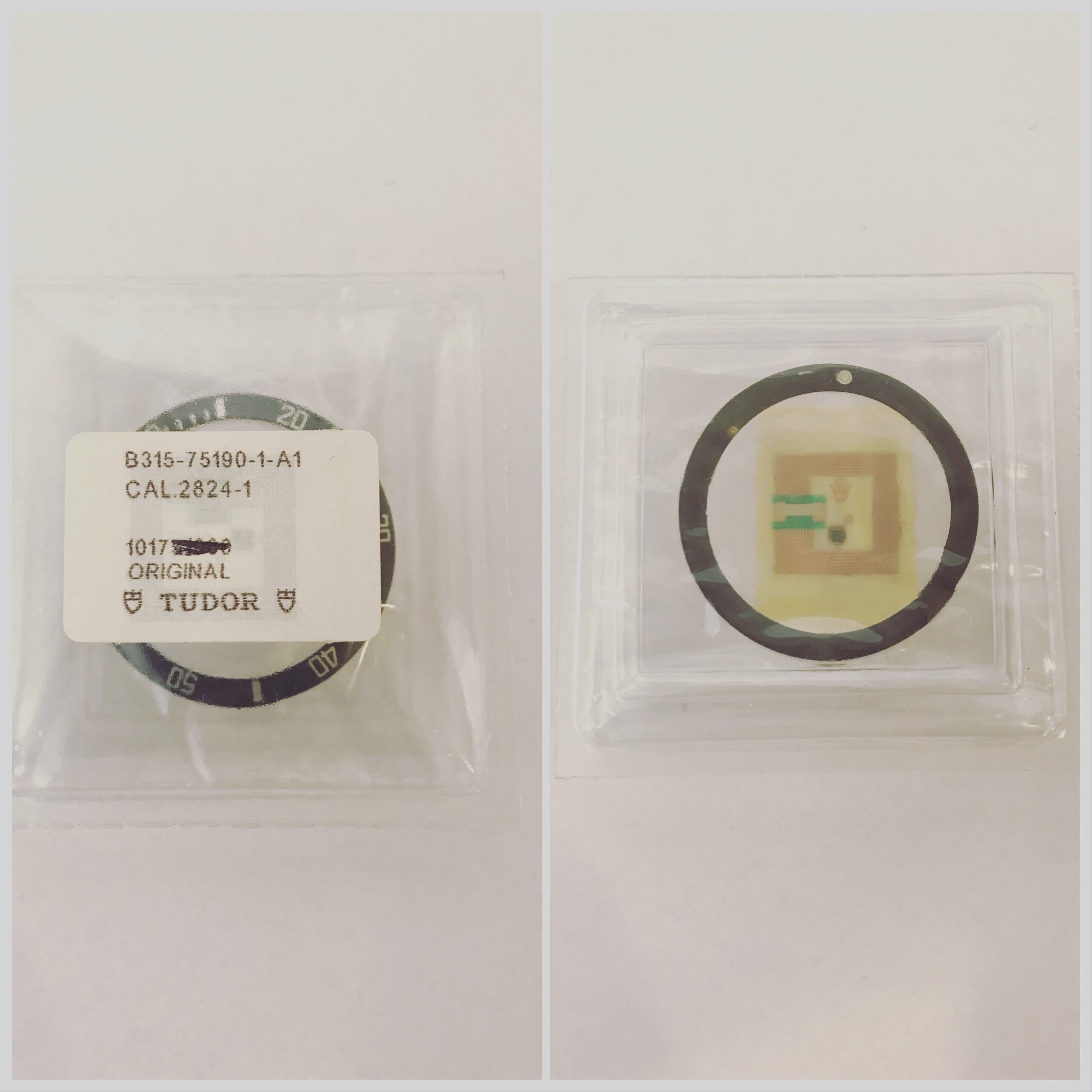 Нов Оригинален Черен Безел за Tudor Submariner 75190