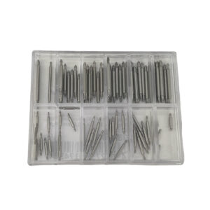 Комплект от 100 пружини с фланец Ø 1,3 + 1,4 + 1,8 мм дължина 6-23 мм