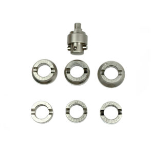 Комплект вмъквания Bergeon 5538 за водоустойчиви часовникарски кейсове с канали / зъби, за Bergeon 5700