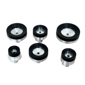 Комплект от 6 горни засмукателни глави Bergeon 5700-52-6, изработени от мек Adipren за преса Bergeon 5700-Z