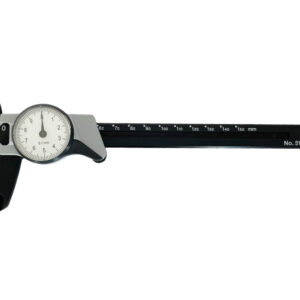 Boley Прецизен Пластиков Калибър с Аналогов Часовник 0-150 мм