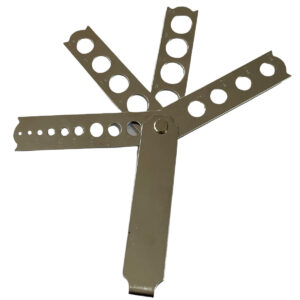 Диамантен компаратор с различни отвори за измерване на скъпоценни камъни 0.01 до 6 карата