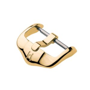 Околовръзка Hirsch Active от жълто злато неръждаема стомана за каишки 22 мм