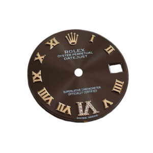 Нова Rolex Datejust 278271 – шоколаден римски циферблат с диаманти, 31 мм