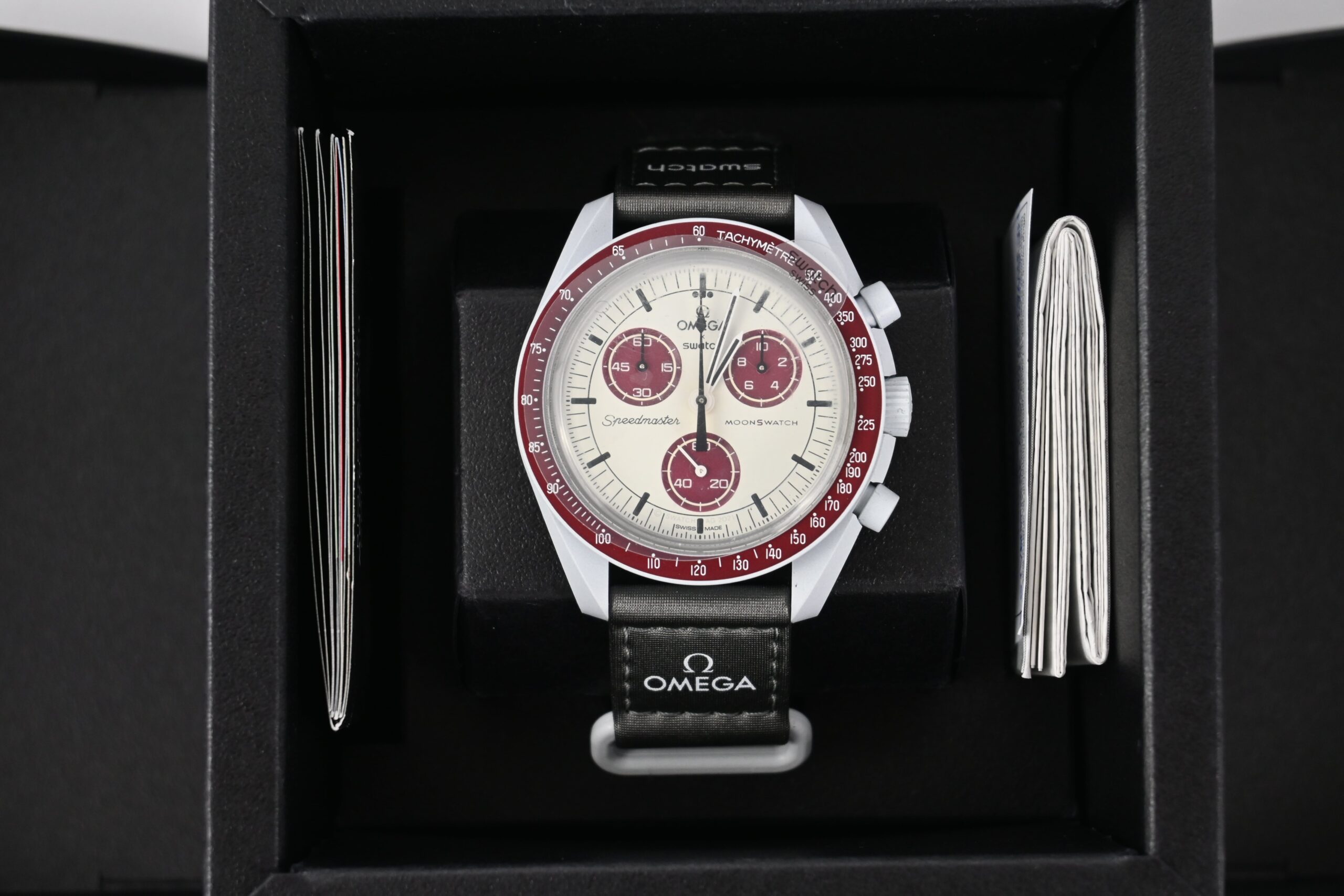 Нова Swatch Omega Moonswatch Mission to Pluto хронограф за мъже 2023 - Image 2