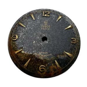 Тudor Oyster Prince калибър 390 автоматичен механизъм с дисплей и златисти ръце за ремонт или резервни части