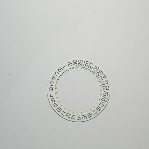 Индикаторен пръстен за дата Sellita SW200-1 - бял