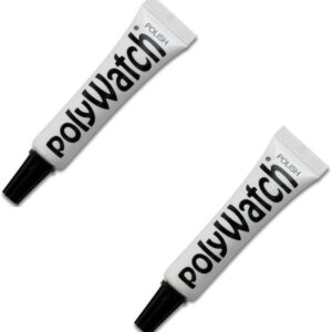 PolyWatch Полиращ инструмент за премахване на драскотини от пластмасови часовници - Комплект от 2