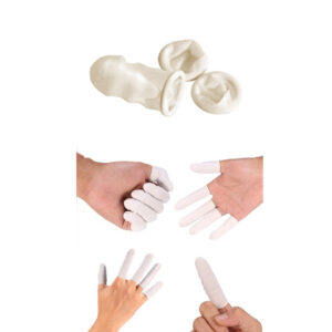 Капачки за пръсти от естествен латекс Boley XL 100 броя