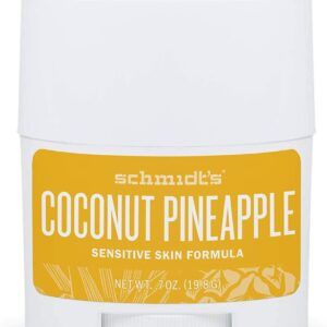 Дезодорант с кокос и ананас за чувствителна кожа Schmidt's (Пътен формат 19,8 г)