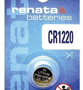 Литиева монетна батерия Renata CR1220