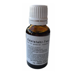 Тестова киселина за неръждаема стомана 20ml Boley