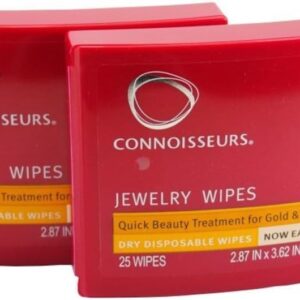 Конноисерс Сухи Дисконтируеми Кърпички за Бижута - 50 Броя