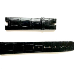 Нов черен кожен каишка за мъжки часовници Breguet 16 мм