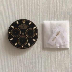 Черен циферблат за Rolex Daytona 116528 и 116523
