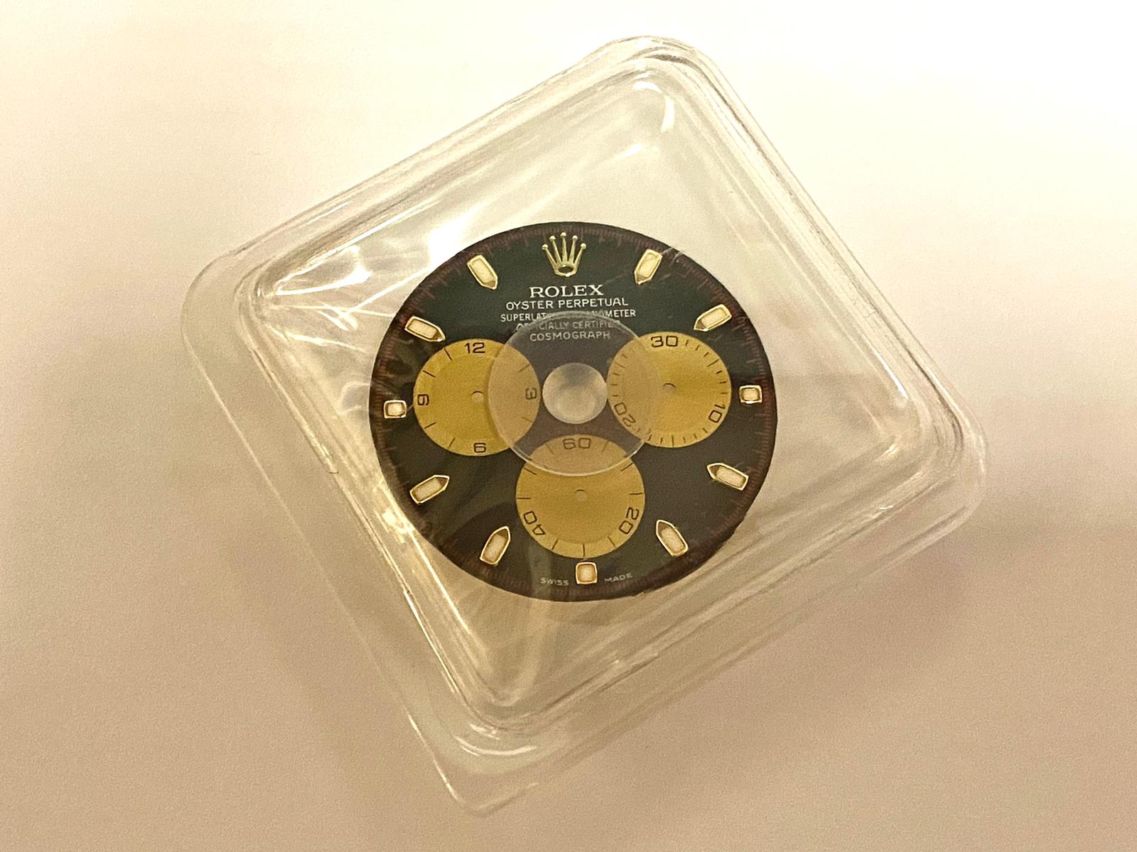 Нова хронографска циферблатна част Rolex Daytona Newman Chromalight