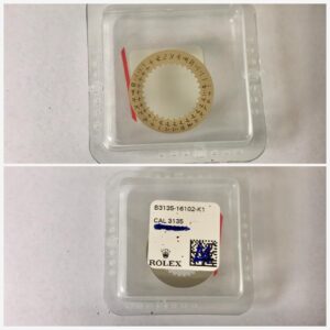 Част за Rolex 3135, 3155, 3175, 3186 - шампанско индикатор за дата