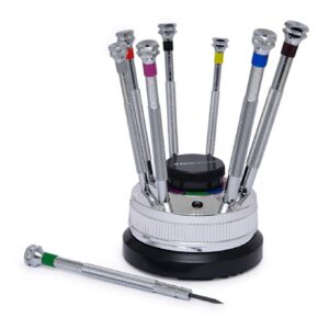 Комплект отвертки Beco Technic с въртяща се основа - 9 части