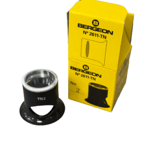 Лупа Bergeon 2611-TN-2 за часовникари, бинокулярна, увеличение x5