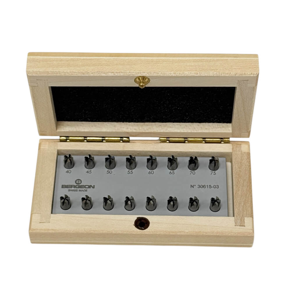 Набор фрези Bergeon 30615-03 за хронографи - Image 2