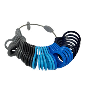 Калибратор за пръстени Bergeon 5236-C, пластмасов, 6 цвята, 41 - 76 мм