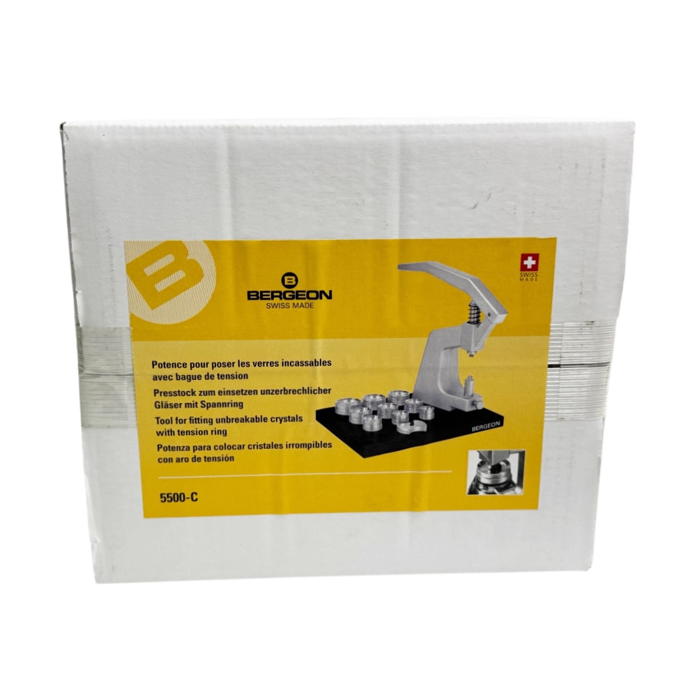 Преса за кристали Bergeon 5500-C с 10 сменяеми умивалници - Image 2