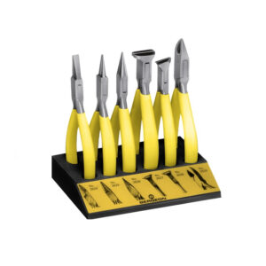 Комплект клещи с вълнообразен нос Bergeon 6283 - 6 броя