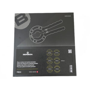 Плъзгащи клещи Bergeon 7152-6 за сваляне на безели