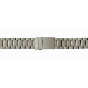 Титанов каишка за часовник Bonflair с сгъваема закопчалка 22/20 мм