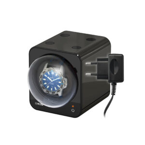 Кутия за навиване на часовник Boxy Fancy Brick черна за един часовник