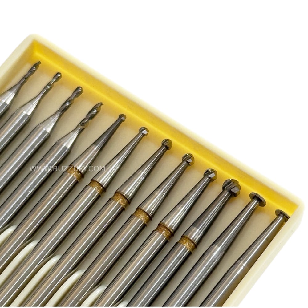 Асортимент от 12 инструмента за павé настройки Busch - Image 2