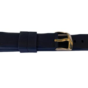 Силиконова тъмносиня каишка за хронографи 20 мм Buzzufy