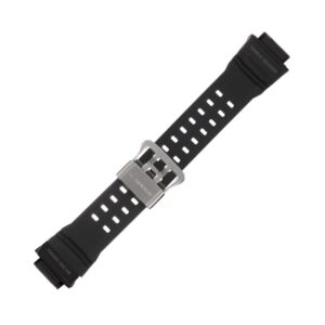 Черна пластмасова каишка за часовник Casio 10455201 за GW-9400