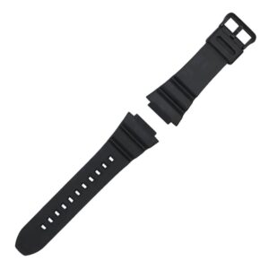 Черен пластмасов каишка за часовник Casio 10538961