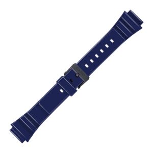 Синя пластмасова каишка за часовник Casio 18 мм 10460282 за MRW-200H