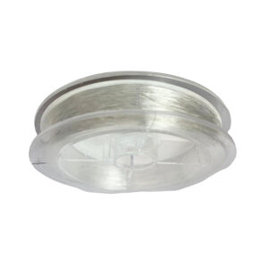 Еластичен конец за бижута Griffin, прозрачен, Ø 0,5 мм, 25 м