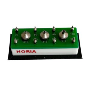 Horia Jewelling Ref-1 комплект с 11 части, 8 натискача и 3 наковални