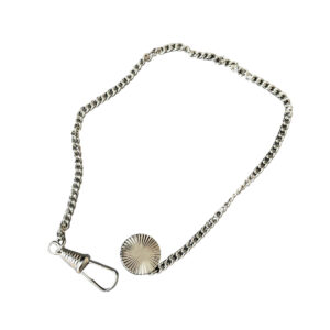 Часовникарска верига с копче от никел 23 см - Buzzufy