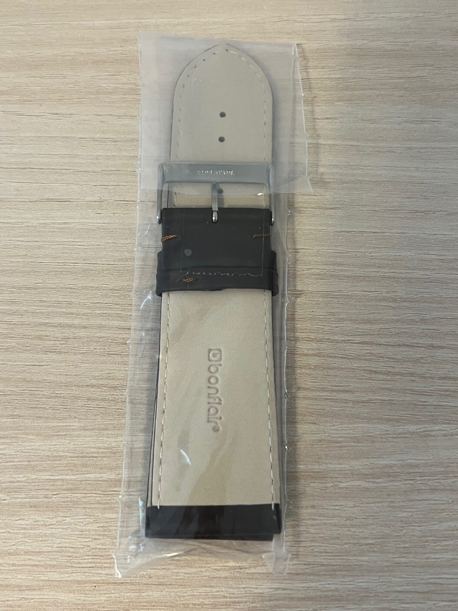 Кожена каишка Polo Soft 28 мм – Тъмно кафява, Гладка, С Шевове - Image 10