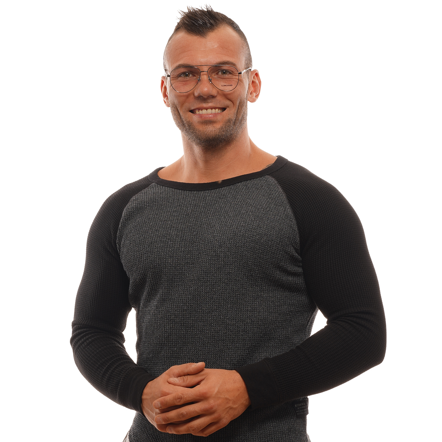 Мъжка оптична рамка Longines LG5003-H 008 56 мм - Image 3