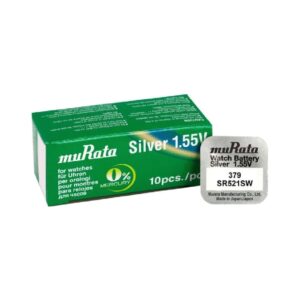 Батерия за часовник Murata 379 SR63 / SR521SW 1.5V