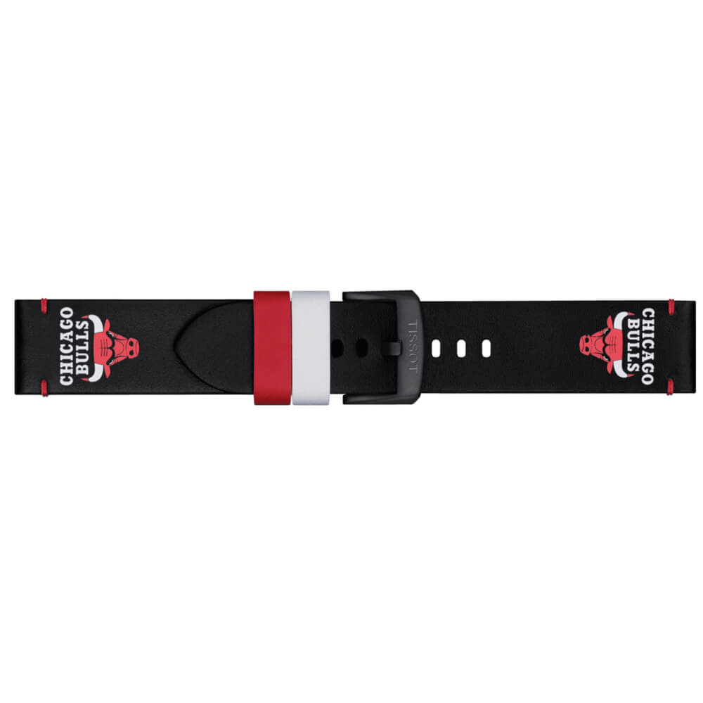 Кожена каишка Chicago Bulls за часовник Tissot T852047508 - Image 2