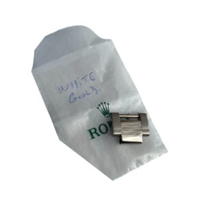 Нов елемент за гривна от бяло злато за Rolex Submariner, GMT 15.5 мм