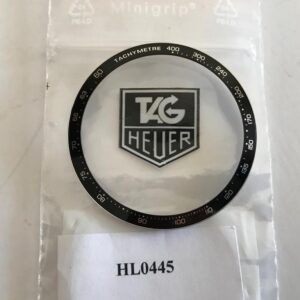 Черна рамка за часовник Tag Heuer Carrera HL0445