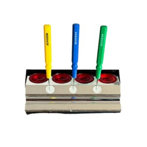 Хромирана стойка за масло с четири чашки Boley