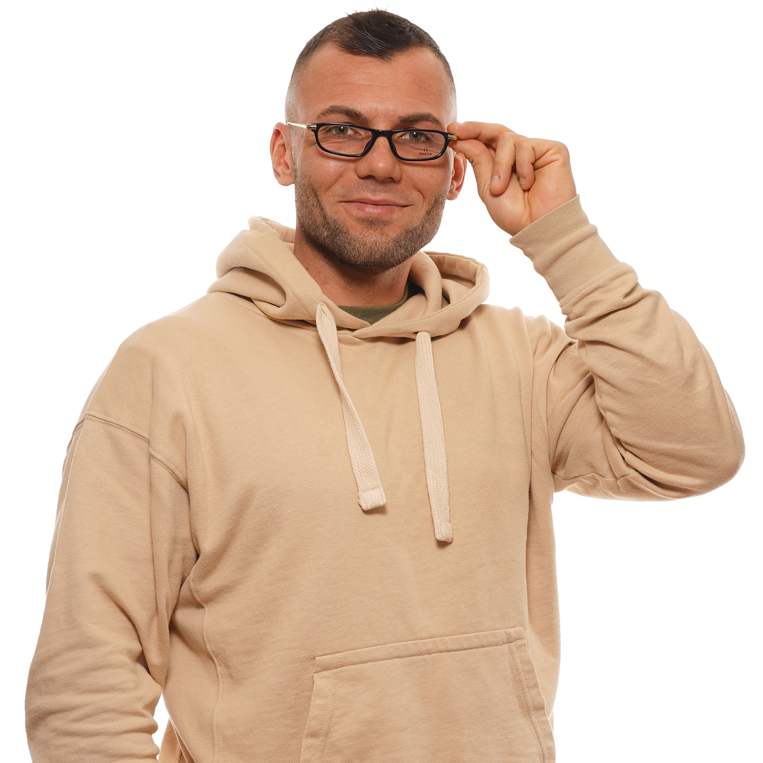 Оптична рамка Omega OM5012 001 за унисекс 52 мм - Image 4