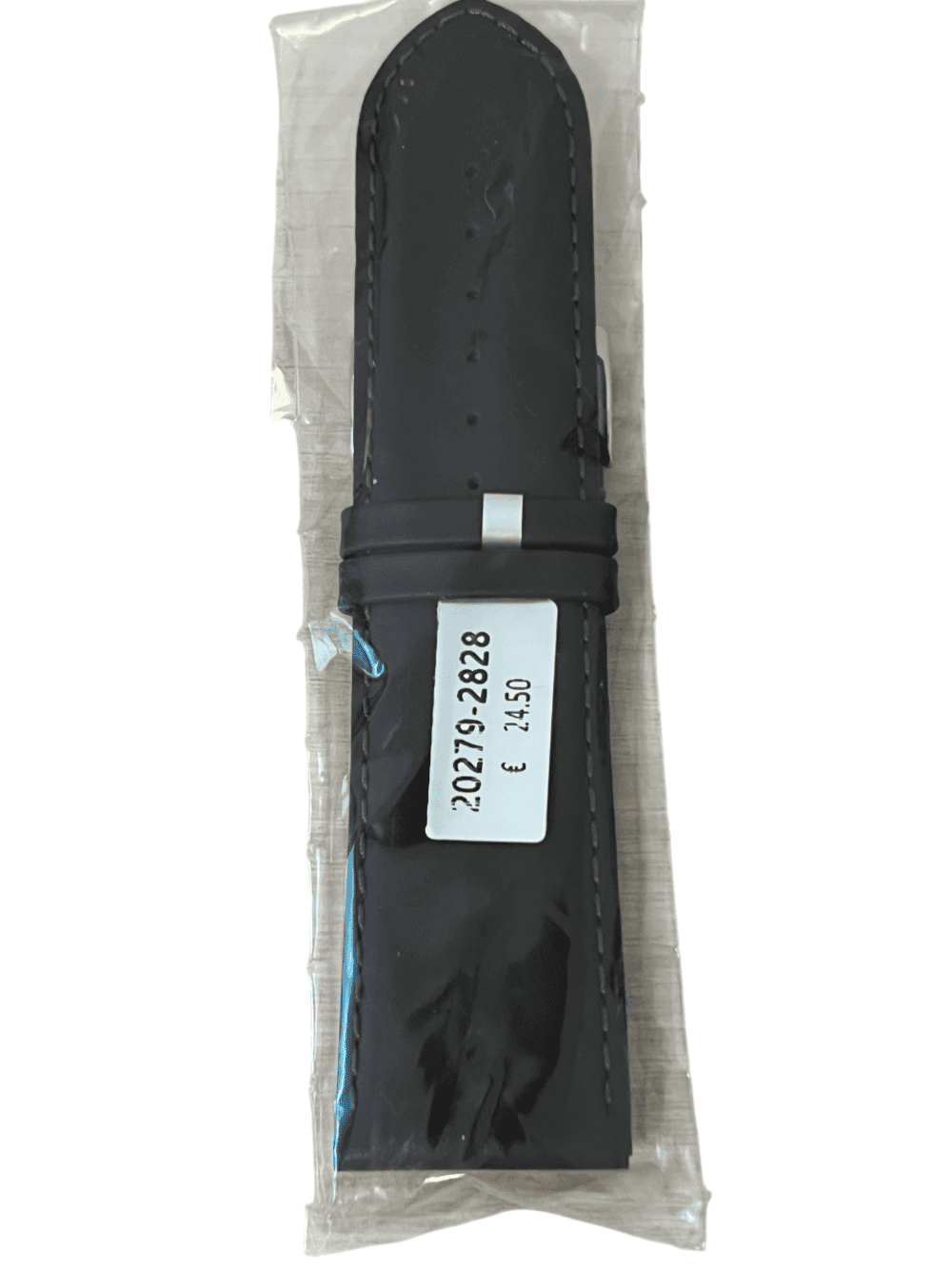 Кожена каишка Polo Soft 28 мм – Тъмно кафява, Гладка, С Шевове - Image 4