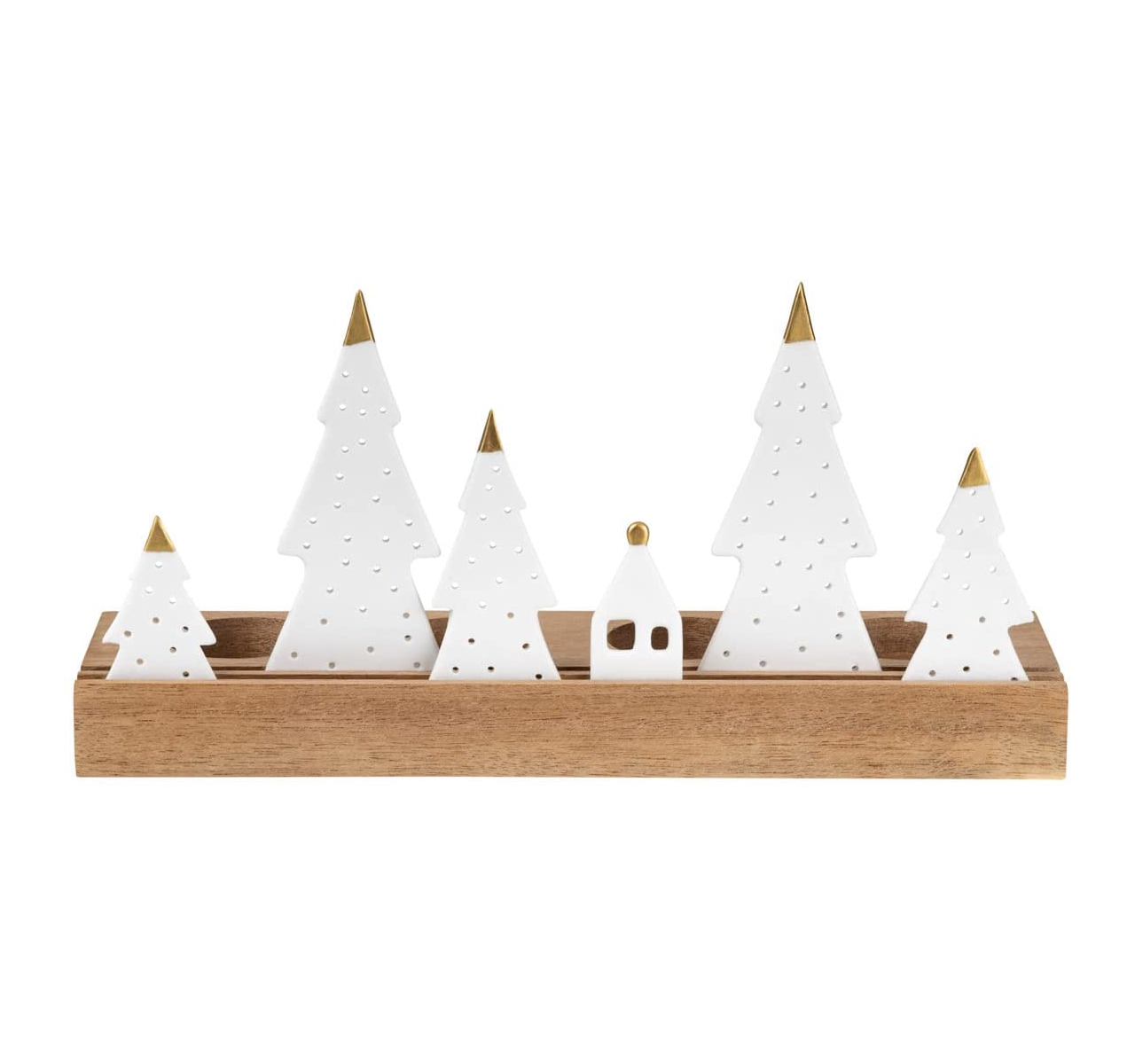 Декорация за дома Rader Светлинен обект Елха 25 x 7 x 13 см